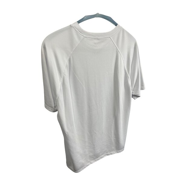 Zeroxposur Mens XL White UPF 50+ Sun Protection Polyester Short Sleeve Shirt 48j - Picture 6 of 7